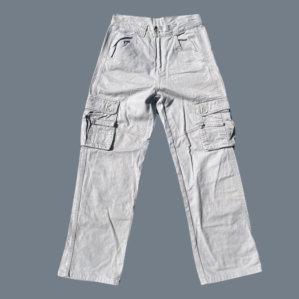 Gray Cargo Pants